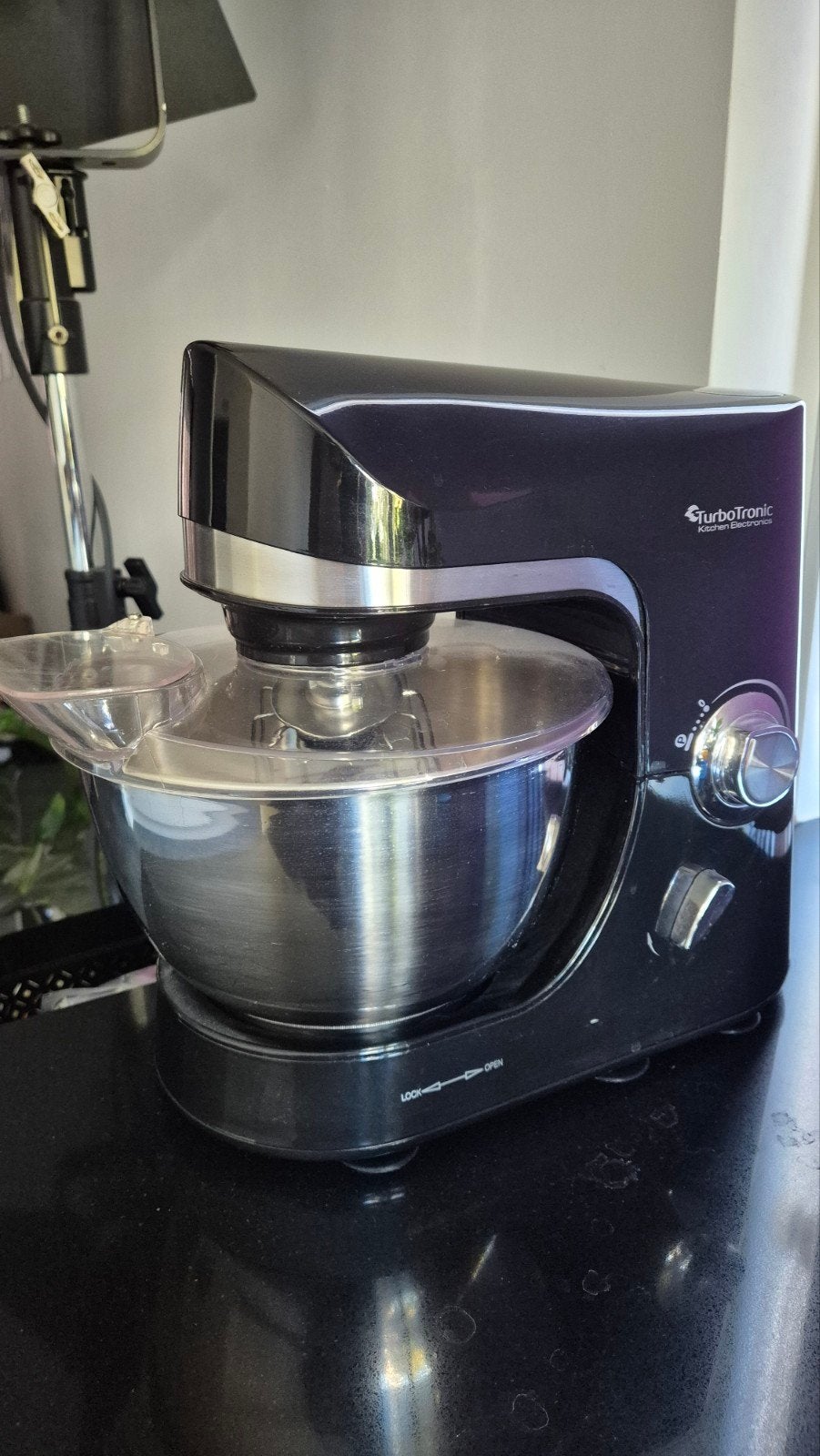 TurboTronic TT-002 Pro-Mix Keukenmachine Zwart, Ophalen, Gebruikt