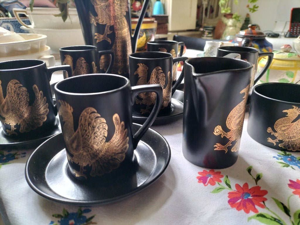 Compleet 15 delig Phoenix Portmeirion koffieservies, Ophalen