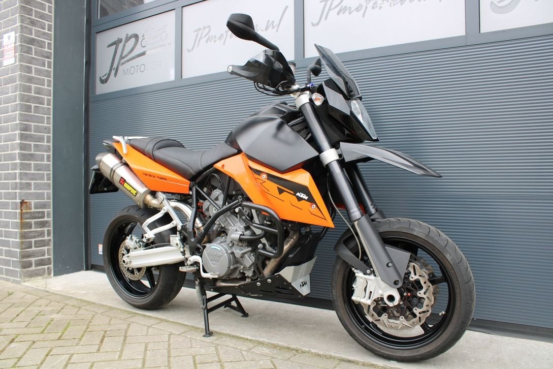 KTM 990 Supermoto 990sm (2008) *Akrapovic*Org.NL*, 2 cilinders, KTM, Motorrijbewijs A, Bedrijf