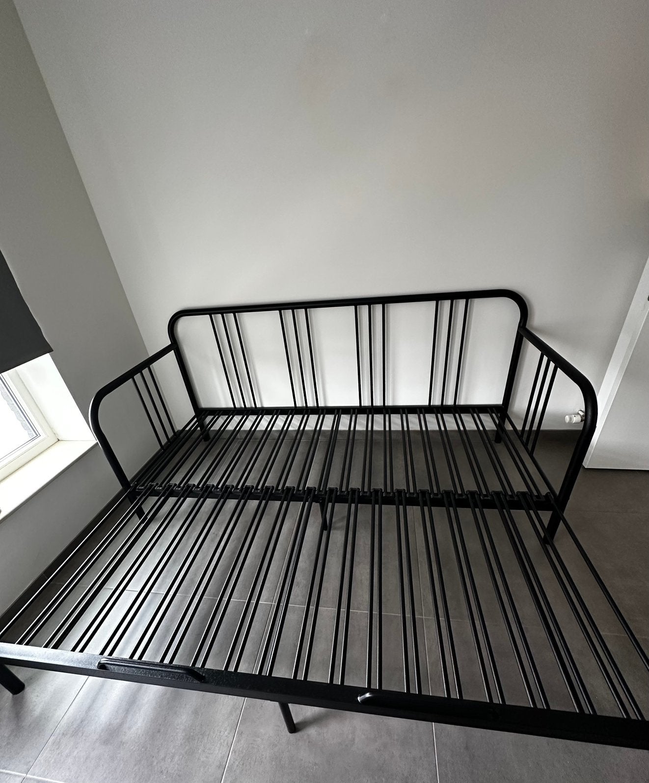 Uitschuifbare Bed - incl matrassen - Fryesdal, Huis en Inrichting, Slaapkamer | Bedden, Ophalen, Verstelbaar, 90 cm, Tweepersoons
