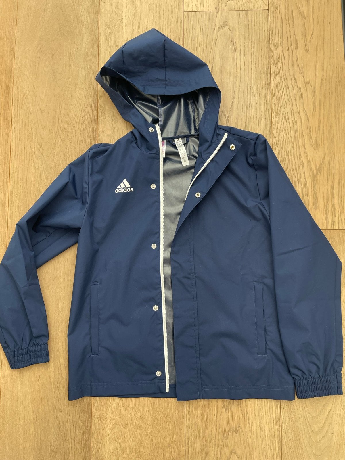 Adidas sport Regenjas Kids - Maat 152 (7 -11 jaar), Ophalen of Verzenden, Zo goed als nieuw, Jongen of Meisje