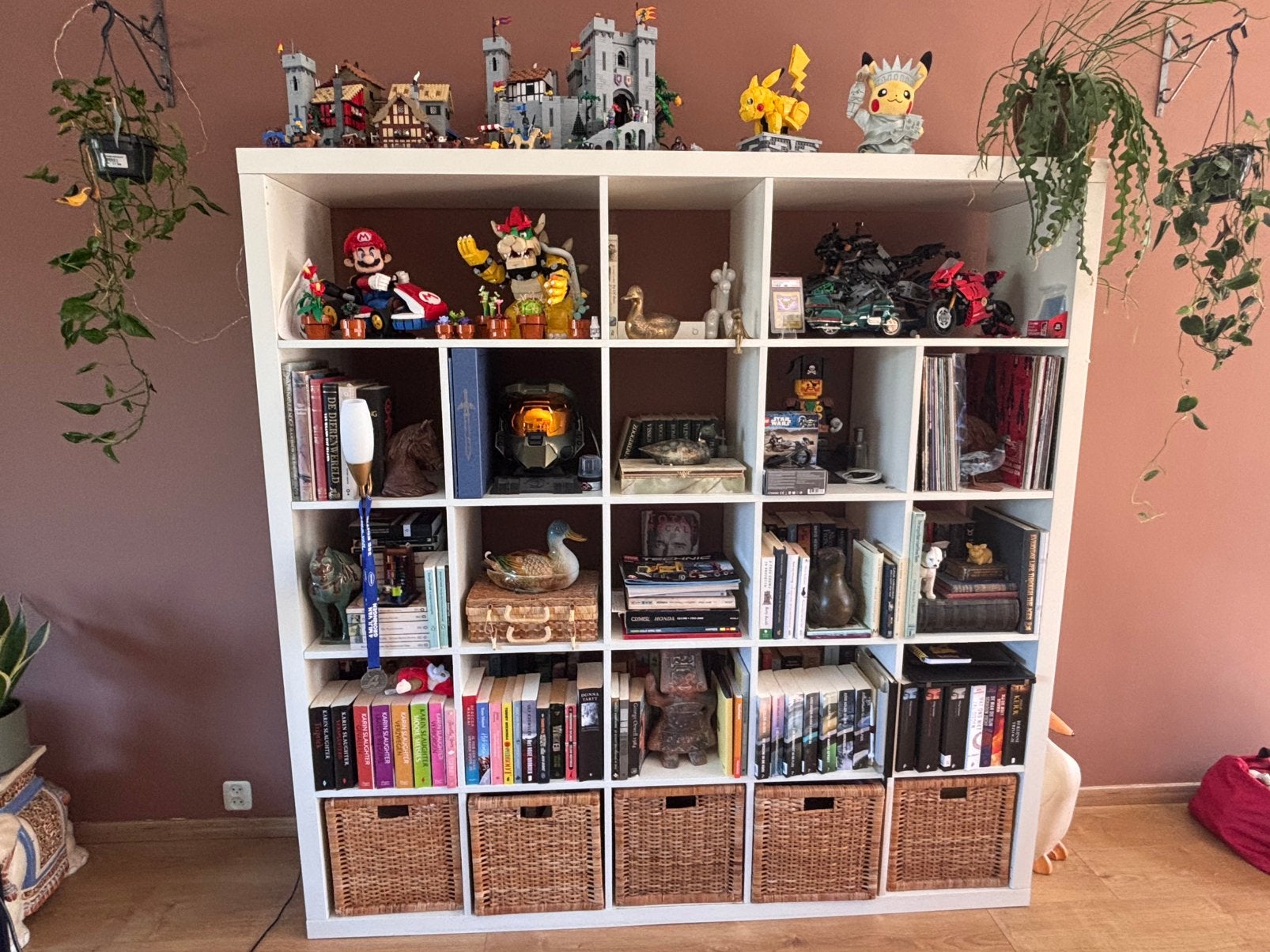 Ikea Kallax | 25 vakken, Ophalen, Gebruikt, 150 tot 200 cm, 25 tot 50 cm