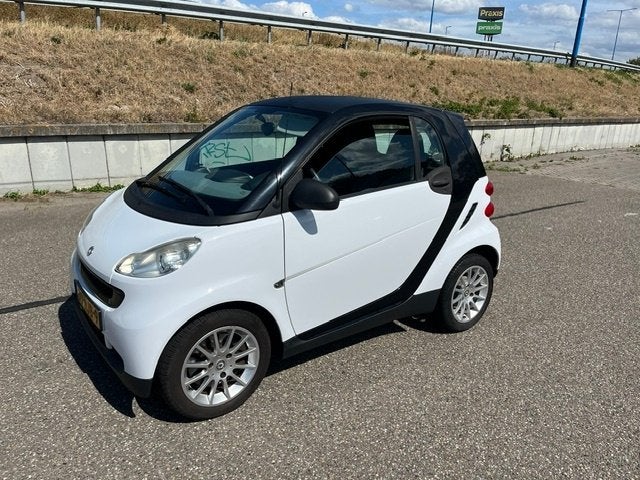 Smart ForTwo 2008-83700 km-Complete Onderhoudshistorie!, Auto's, 18 €/maand, 61 pk, Zwart, Origineel Nederlands
