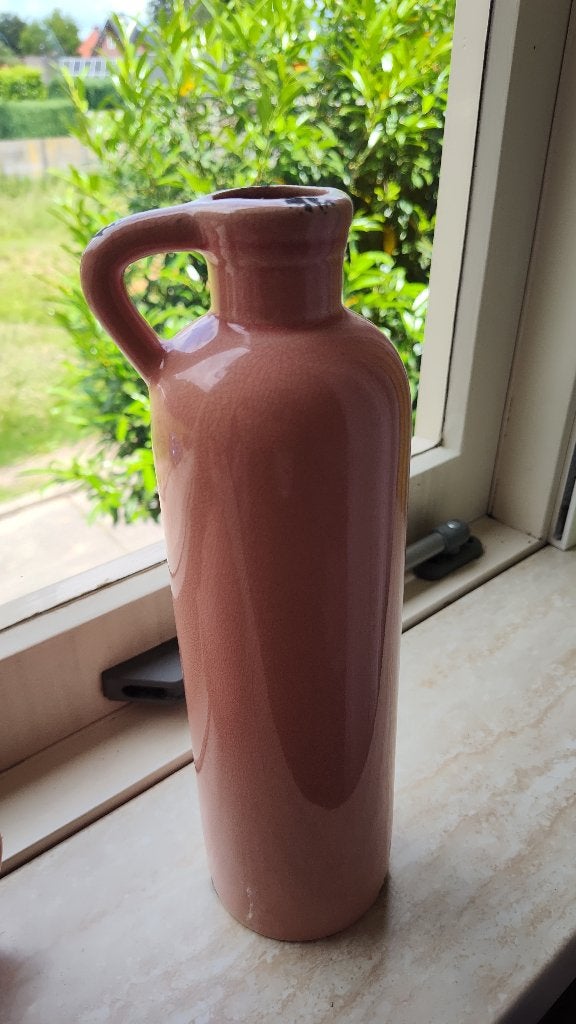 vazen, Huis en Inrichting, Woonaccessoires | Vazen, Overige kleuren, Ophalen of Verzenden, Minder dan 50 cm, Glas