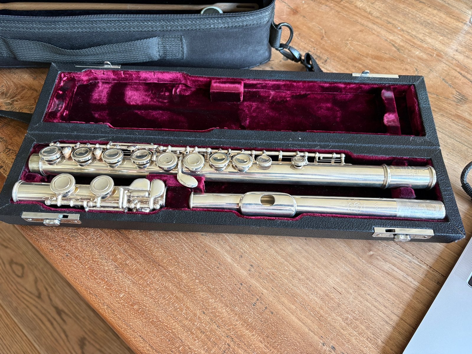 Buffet Crampon Dwarsfluit, Ophalen of Verzenden, Gebruikt, Dwarsfluit, Met koffer of tas
