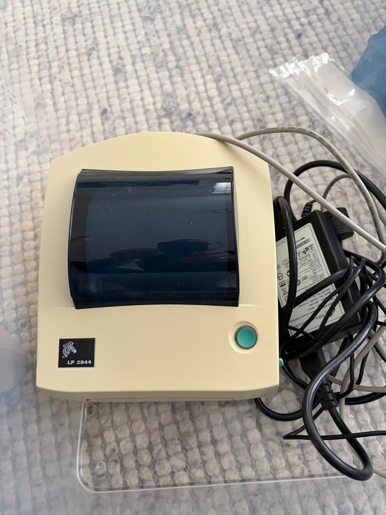 Zebra LP2844 Labelprinter - Thermische Labelprinter, Computers en Software, Printers, Gebruikt, Printer, Thermo-printer, Zwart-en-wit printen