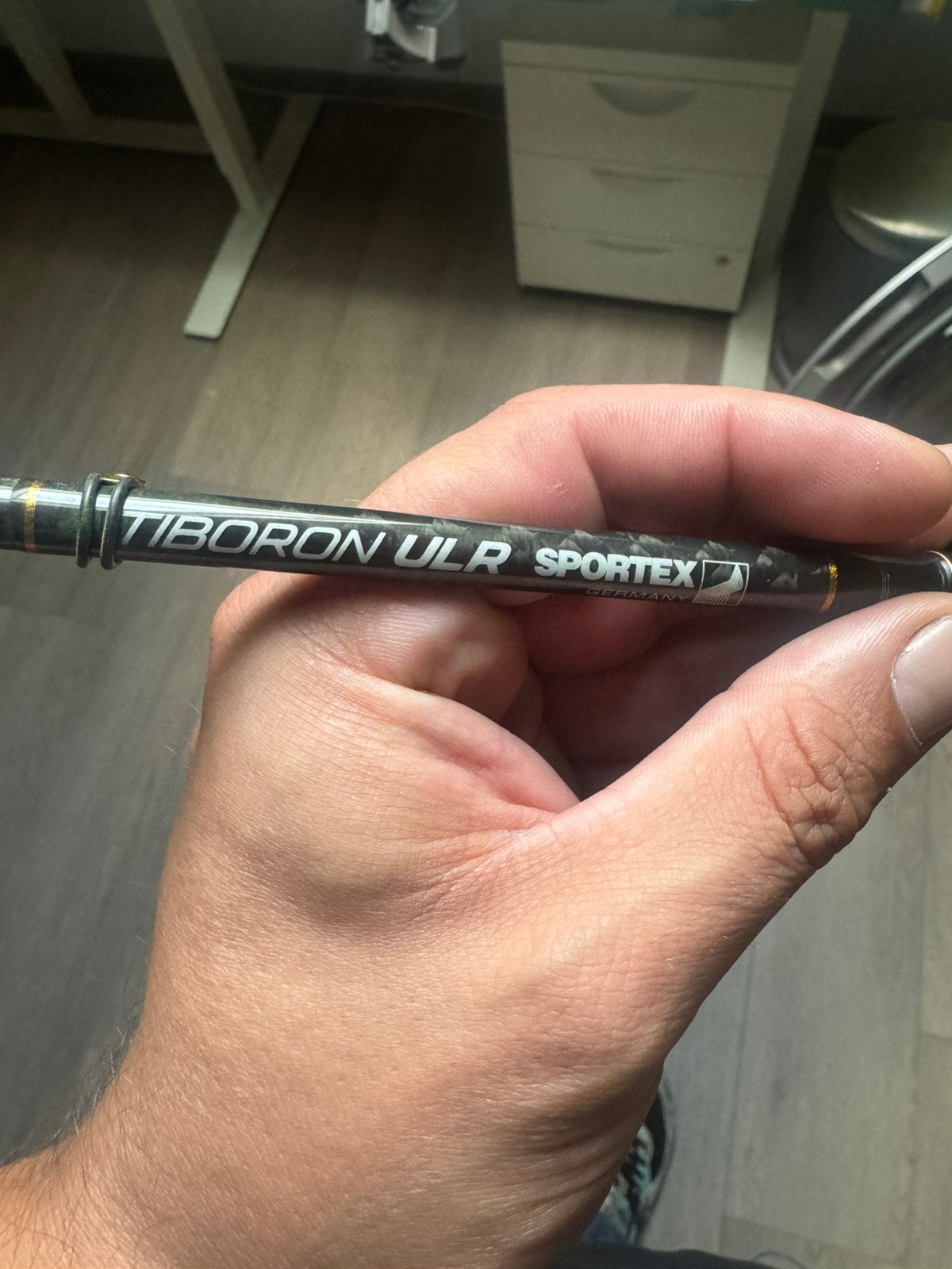 Sportex tiboron ul 210cm 1/7 gram, Watersport en Boten, Ophalen, Zo goed als nieuw, Werphengel