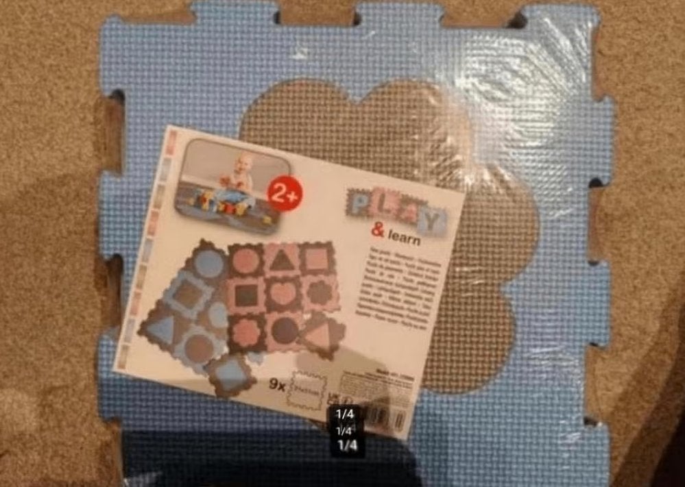 vloerpuzzel, puzzelmatten, floor puzzel nieuw 93x93cm, Nieuw, 6 jaar of ouder, Meer dan 50 stukjes, Ophalen of Verzenden