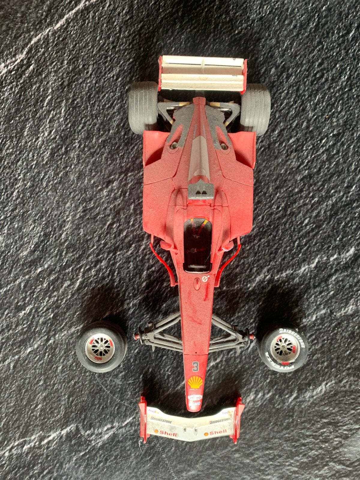 Ferrari Michael Schumacher 1996 van Revell 1:24, Ophalen of Verzenden, Gebruikt, Auto, Revell