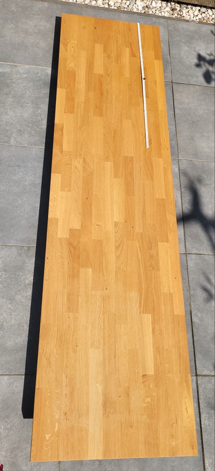 Karlby ikea werkblad 246 x 63,5 x 3,8, Scandinavisch, Ophalen, Gebruikt, Hout