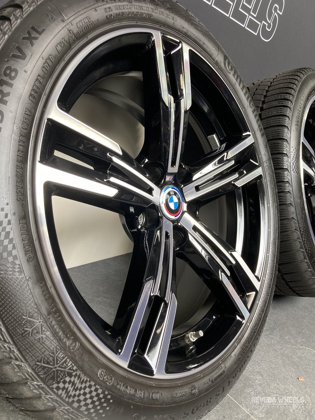 18” originele BMW 3 serie G20 G21 848M velgen + winterbanden, 18 inch, Gebruikt, -, -