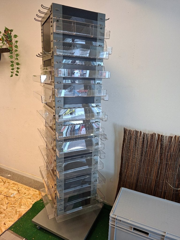 winkeldisplay draaibaar, Ophalen, Gebruikt
