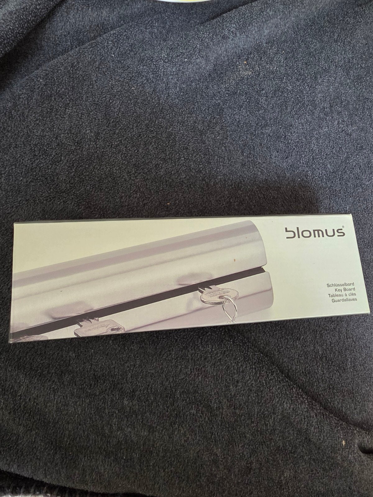 Blomus TEWO Sleutelbord - Roestvrij staal, Nieuw, Ophalen of Verzenden, Zilver, Metaal