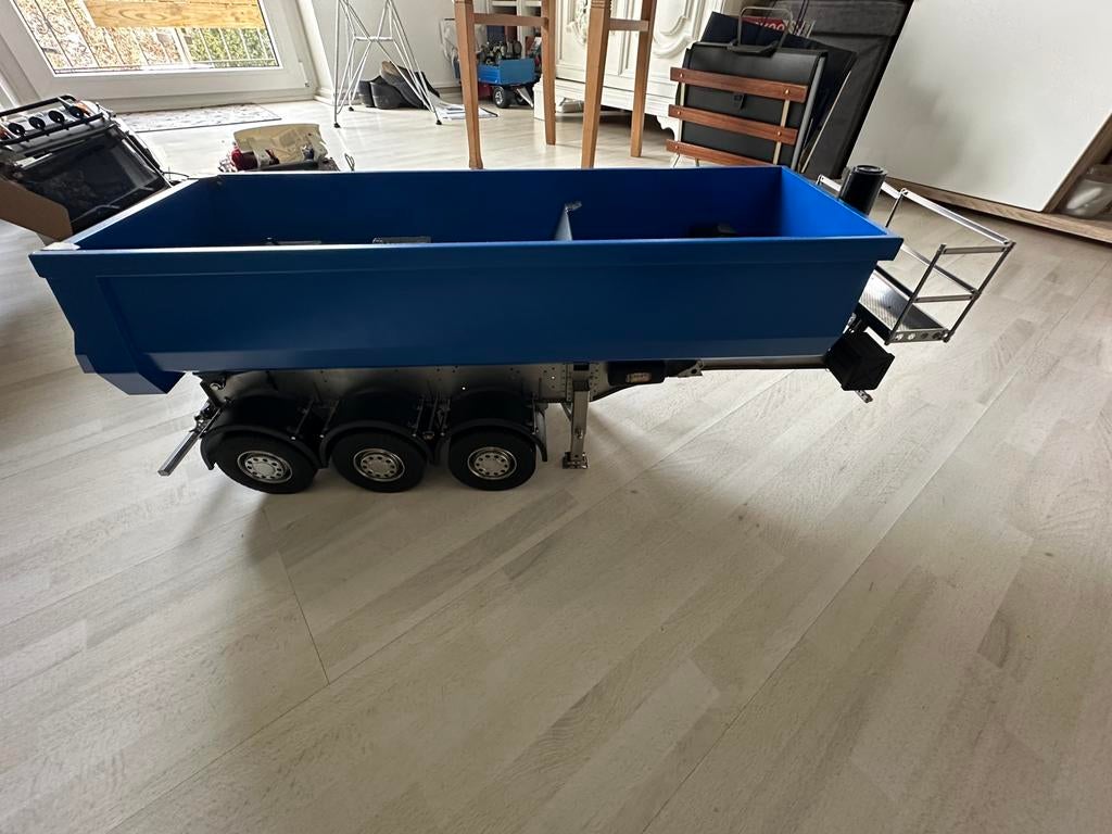 Scaleclub 1:14 hydraulische kiepoplegger, Hobby en Vrije tijd, Modelbouw | Radiografisch | Overige, Ophalen of Verzenden, Zo goed als nieuw