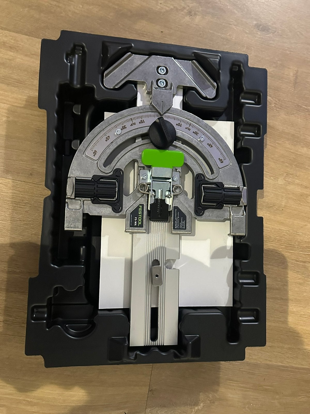 Nieuwe Festool FS-WA hoekaanslag, systainerinlay dekselkaart, Ophalen of Verzenden, Nieuw