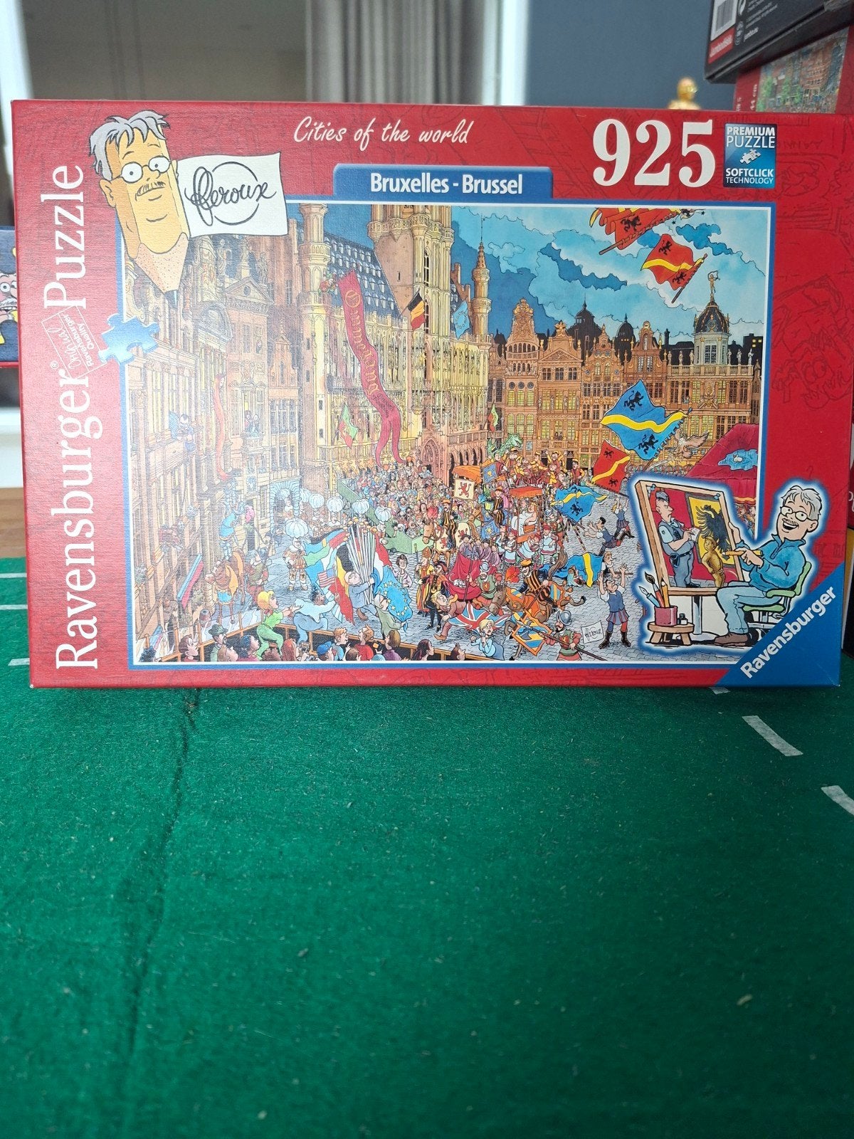 Ravensburger Legpuzzel Brussel 925 stukjes, Ophalen of Verzenden, 500 t/m 1500 stukjes, Gebruikt, Legpuzzel