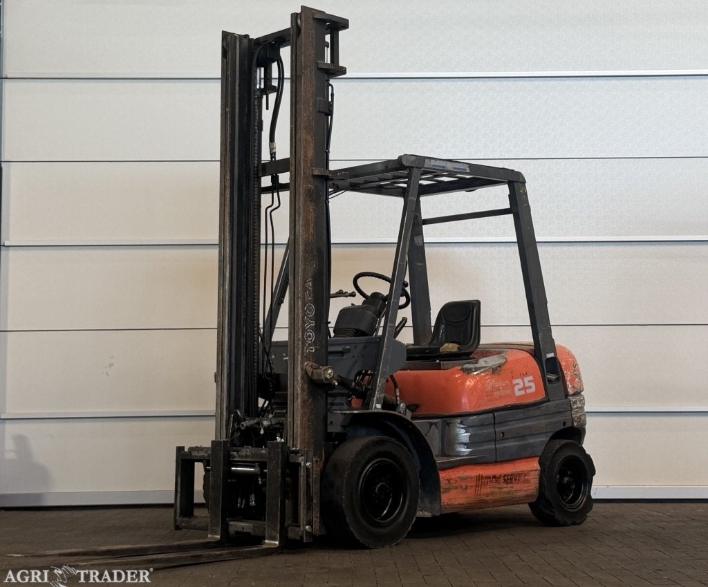 Diesel heftruck Toyota 62-6FDF25, Niet opgegeven, Heftruck, Ophalen of Verzenden, Toyota