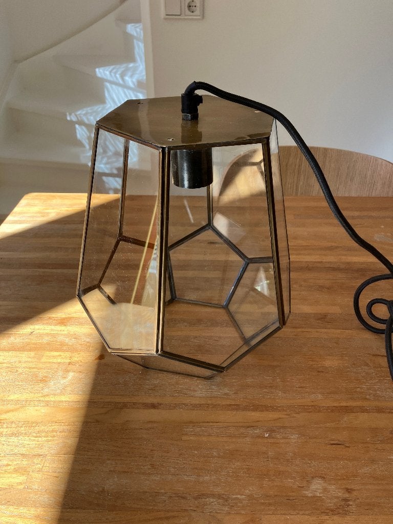 Hanglamp glas, Verzenden, Nieuw, Glas