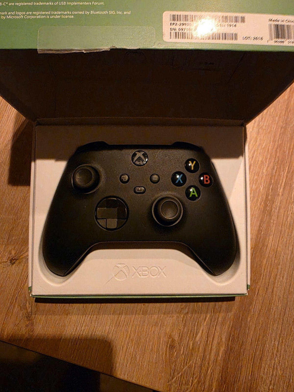 Xbox Controller Carbon Black - Zo goed als nieuw, Ophalen of Verzenden, Zo goed als nieuw, Controller, Xbox Series S