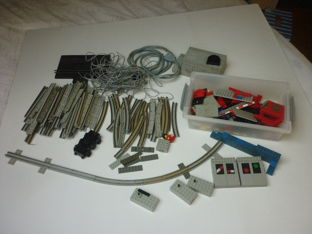 Lego trein, Ophalen, Gebruikt, Lego