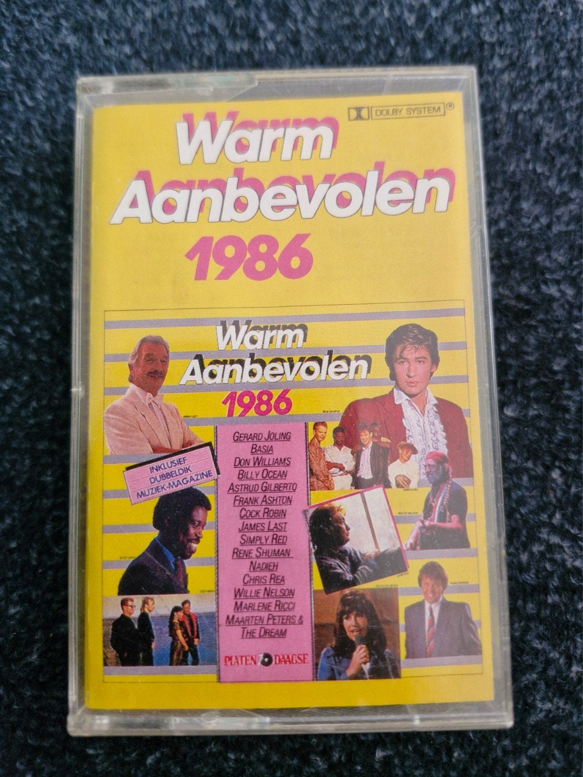 Warm Aanbevolen 1986 - Diverse Artiesten Cassettebandje, Gebruikt, Ophalen of Verzenden, Origineel, 1 bandje