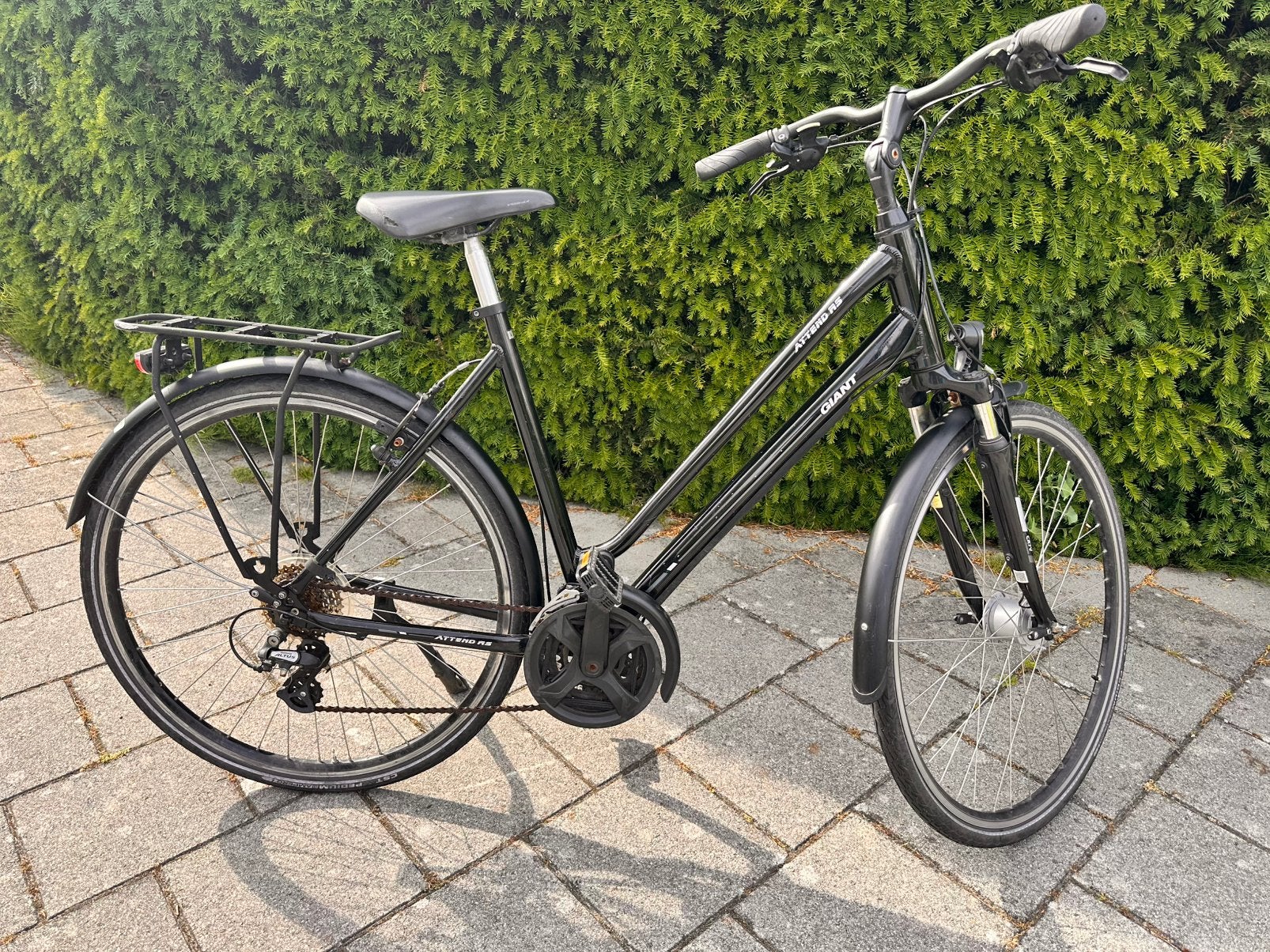 Giant Atender RS Top fiets!, Ophalen, 28 inch, 10 tot 15 versnellingen, Velgrem