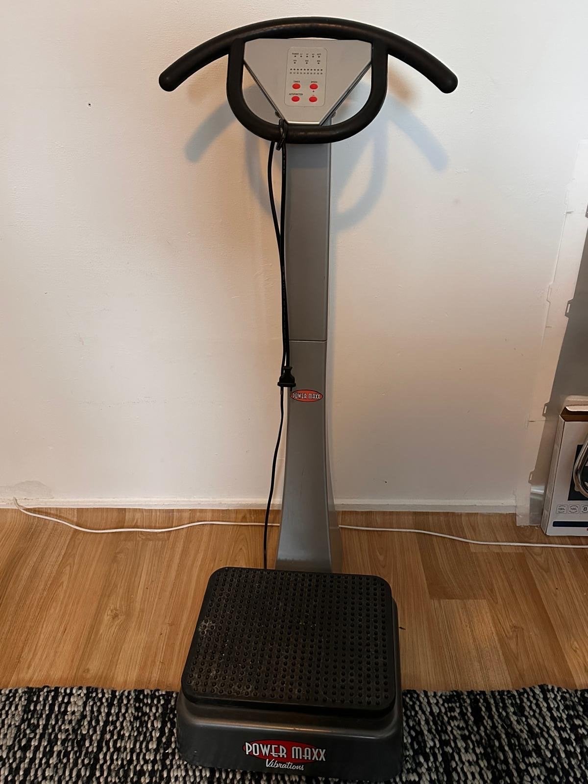 Power Maxx Vibrations Trilplaat - Model 08602, Ophalen, Gebruikt, Trilplaat, Metaal