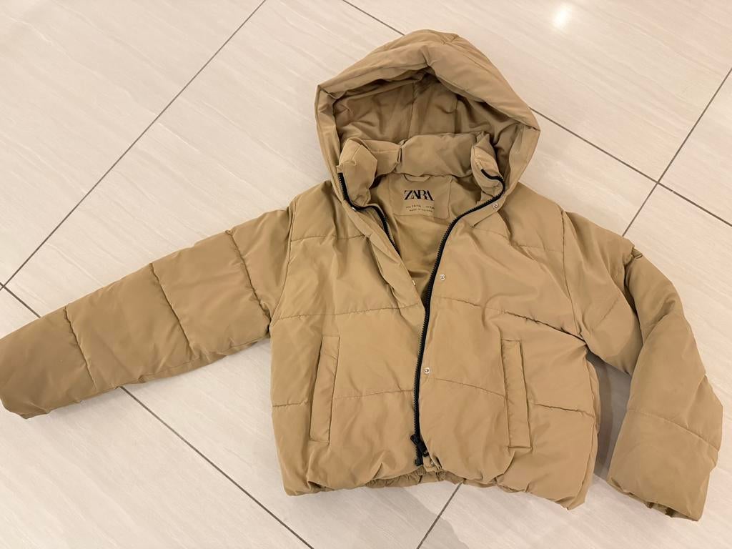 Zara winterjas mt 164 voor 13-14jr, Ophalen, Zo goed als nieuw, Meisje, Jas