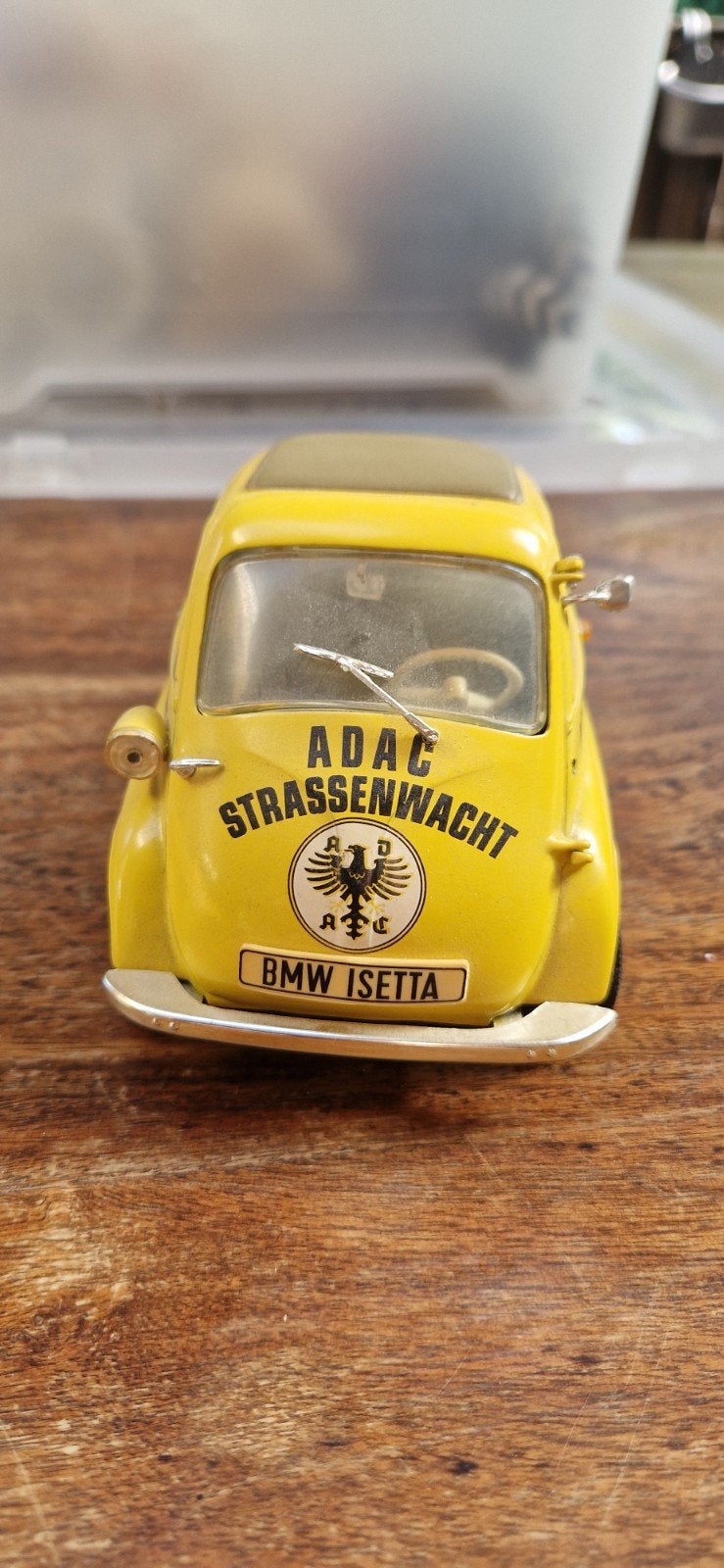 BMW Isetta 250 ADAC Strassenwacht Modelauto, Ophalen, Zo goed als nieuw, Auto, Overige merken
