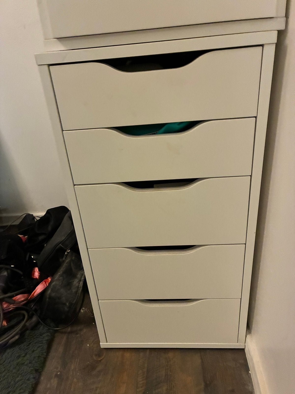 Ikea alex ladeblok, Ophalen, Minder dan 50 cm, Gebruikt, 5 laden of meer