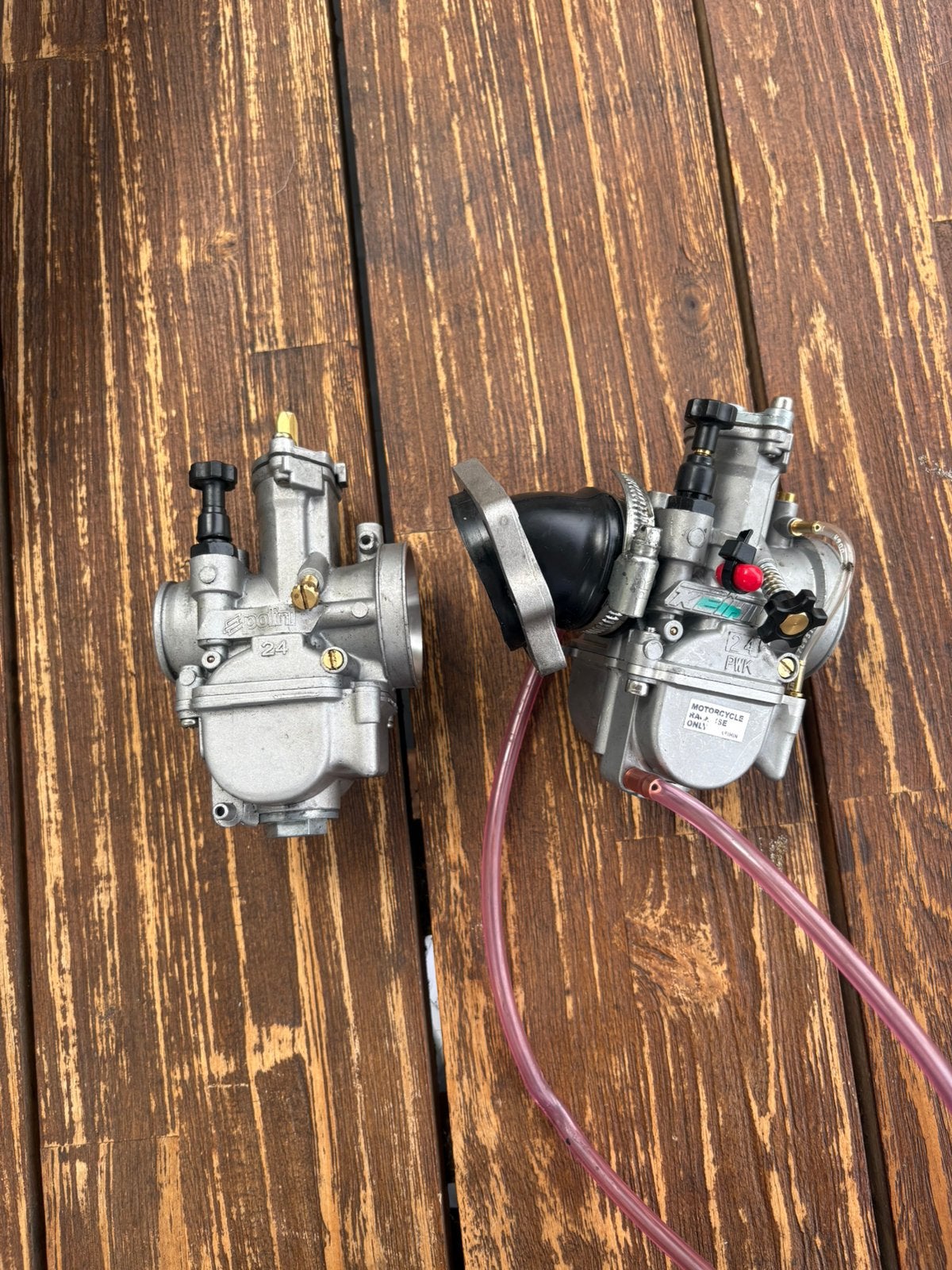 2x 24mm caberateur, Ophalen of Verzenden, Zo goed als nieuw, Carburateur