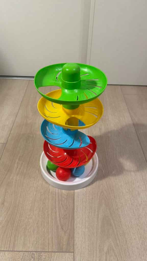 Kinderspeelgoed spiraaltoren, Ophalen of Verzenden, Zo goed als nieuw, Jongen of Meisje