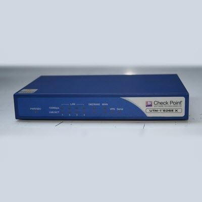 Check Point UTM-1 Edge X VPN Firewall Router SBX-166LHGE-5, Computers en Software, Routers en Modems, Gebruikt, Router met modem