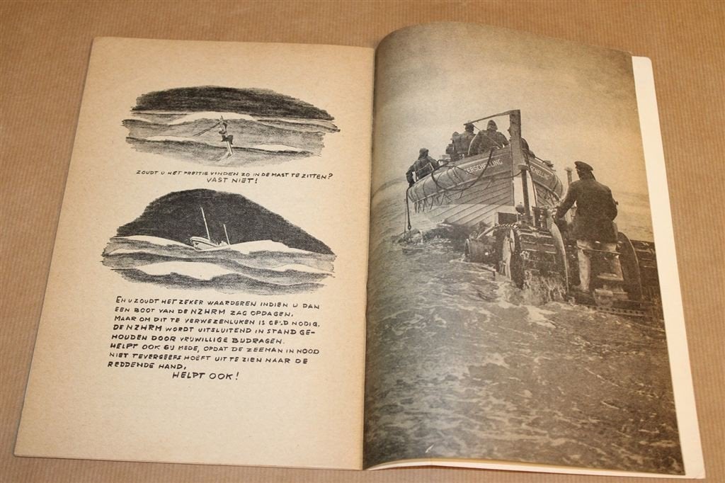 De Reddingboot — Reddingsmaatschappij 1948 [Zeldzaam], Verzamelen, Scheepvaart, Gebruikt, -, -, Ophalen of Verzenden