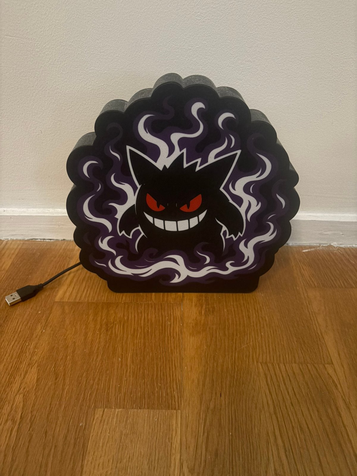 Gengar 3d lamp, Hobby en Vrije tijd, Feestartikelen, Ophalen, Zo goed als nieuw