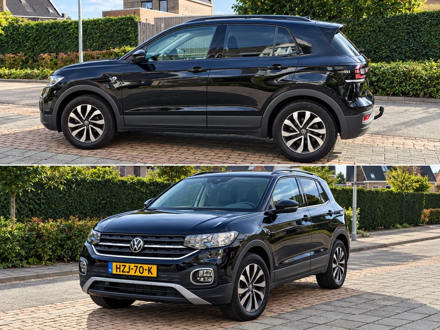 Volkswagen T-Cross 1.0 TSI 110pk 7-DSG 2021 Zwart, Auto's, T-Cross, Zwart, Particulier, 3 cilinders
