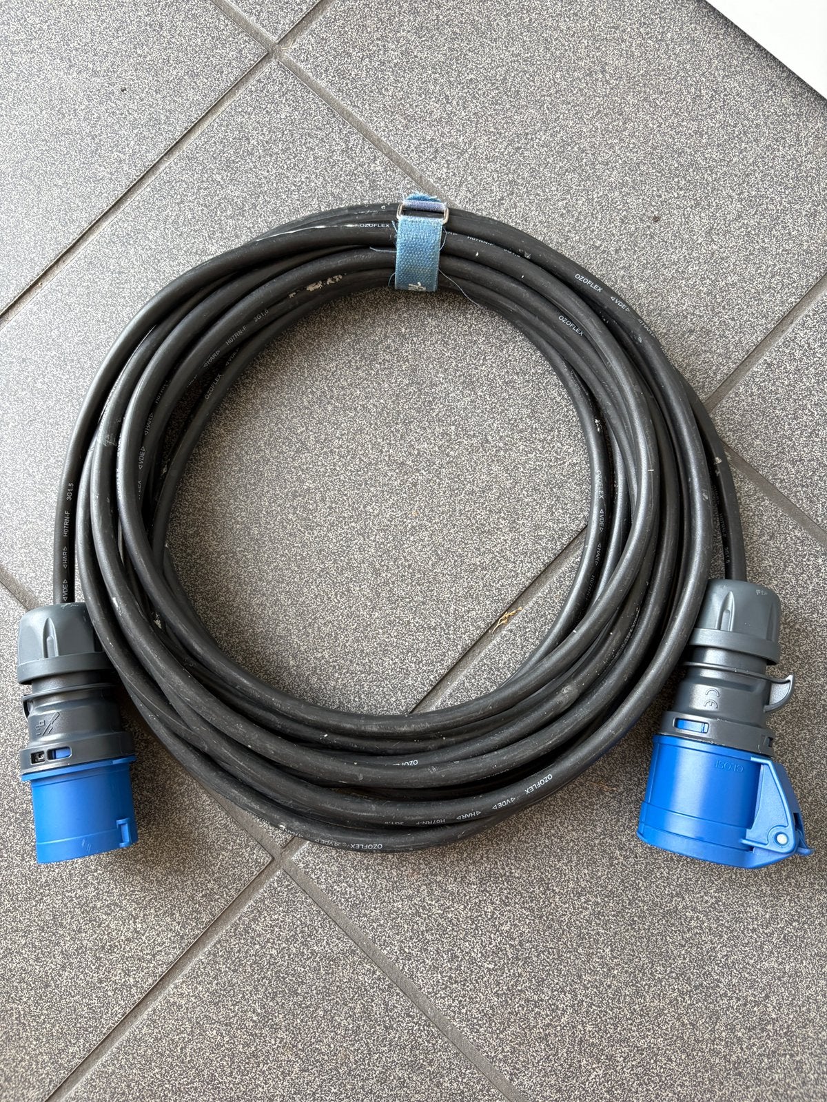 CEE kabel 10 meter 3x1,5mm neopreenkabel, Ophalen of Verzenden, Gebruikt