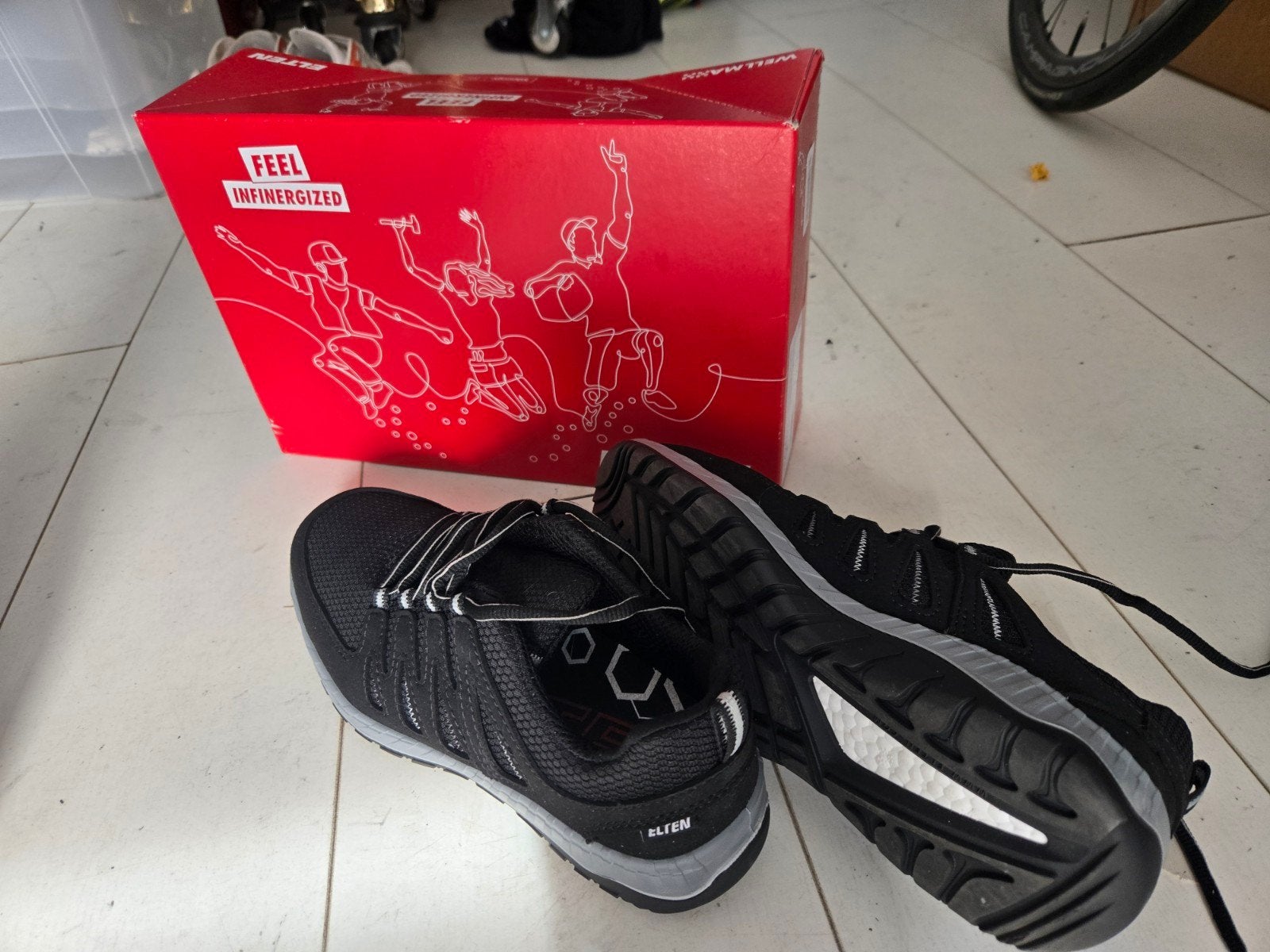 Elten Meddox, Zwart, Nieuw, Werkschoenen, Elten