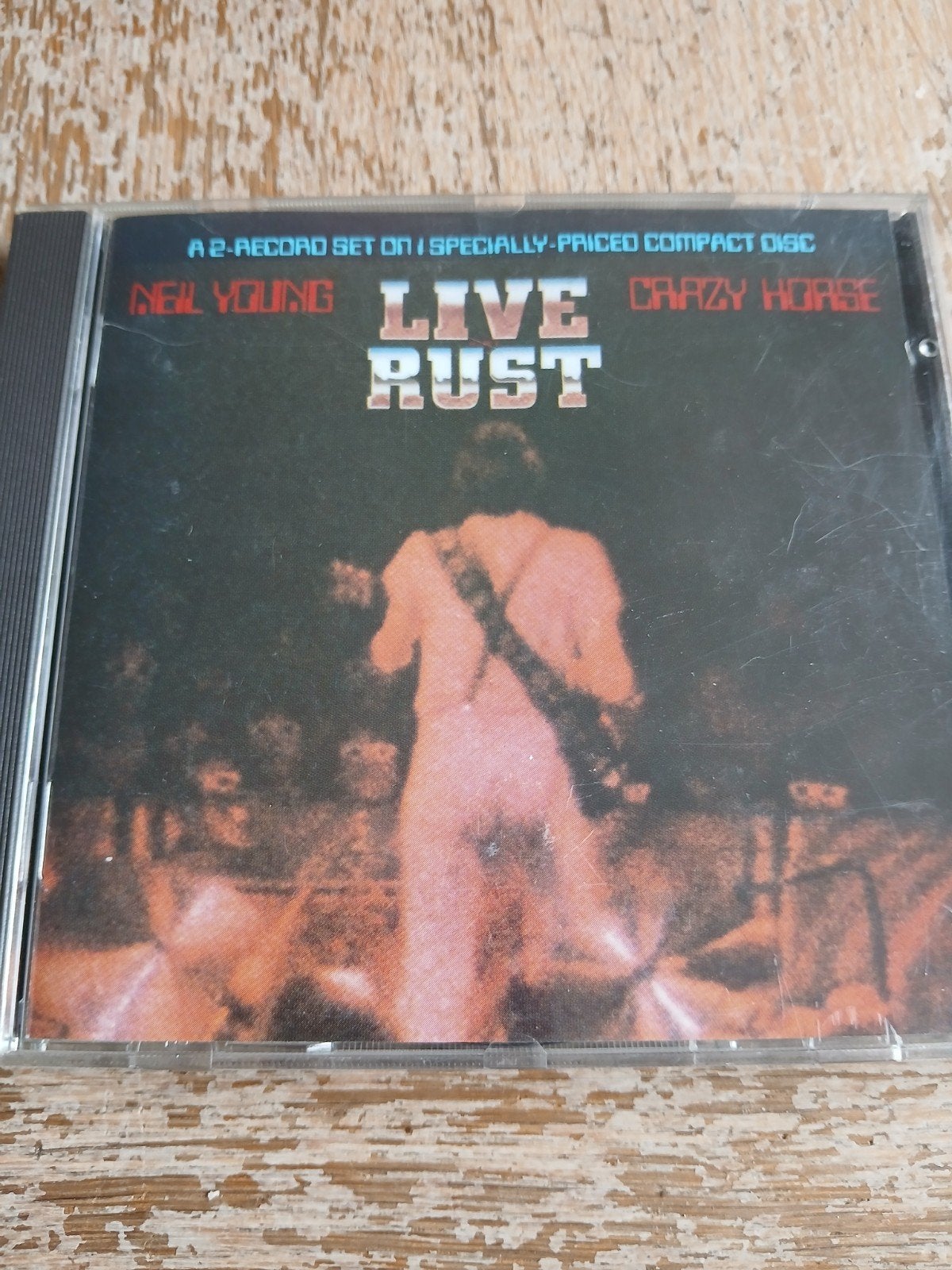 CD Neil Young - Live Rust, Ophalen of Verzenden, Gebruikt, Poprock