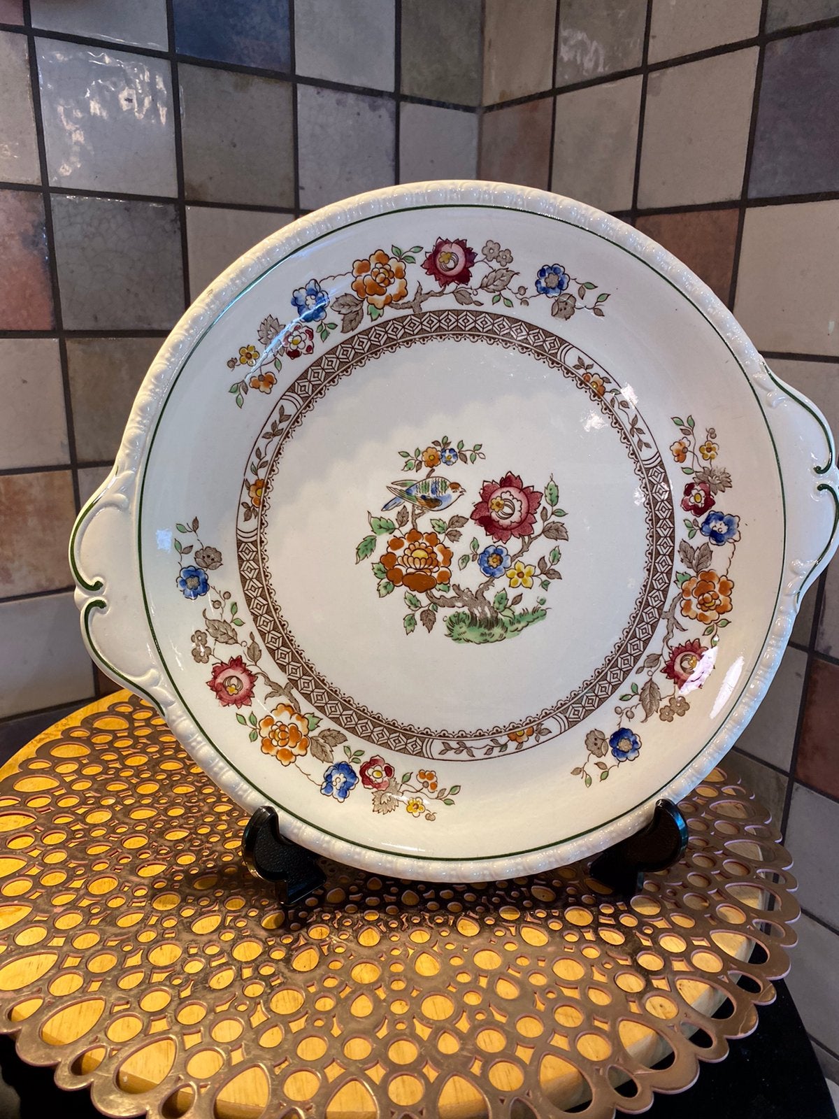 Villeroy&Boch,Milla,Mettlacher,Nanking 1930,serveerschaal, Ophalen of Verzenden