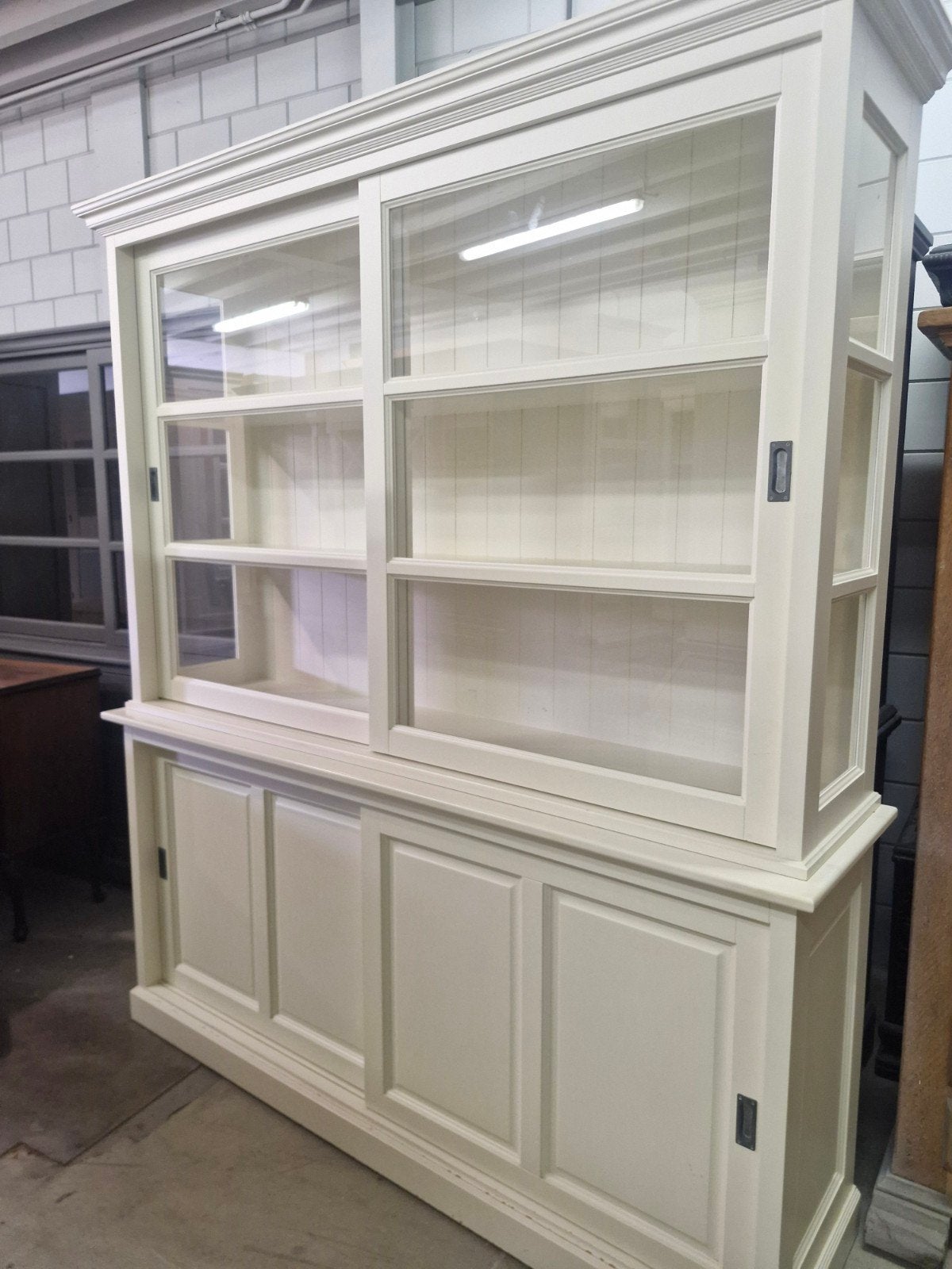 Mooie 2-delige buffetkast, Ophalen, 25 tot 50 cm, 200 cm of meer