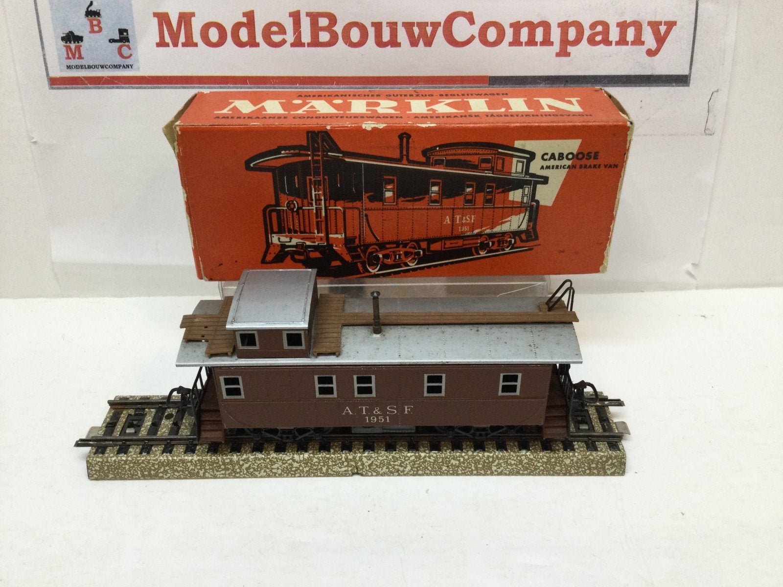 MARKLIN 4570  CABOOSE WAGON, Wisselstroom, Wagon, Ophalen of Verzenden, Zo goed als nieuw