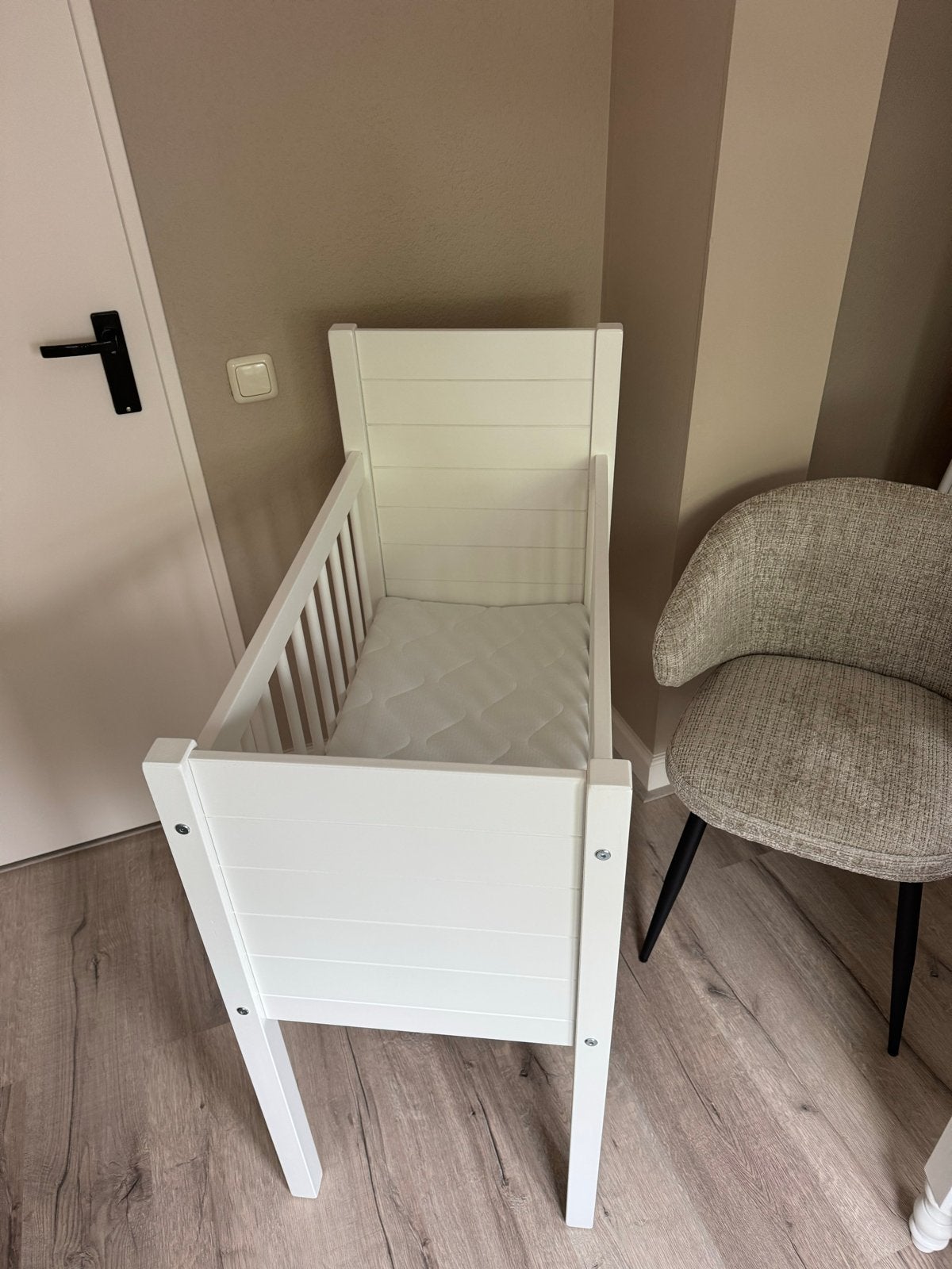 Prénatal wieg met matras - zo goed als nieuw, Ophalen, Zo goed als nieuw, Wieg