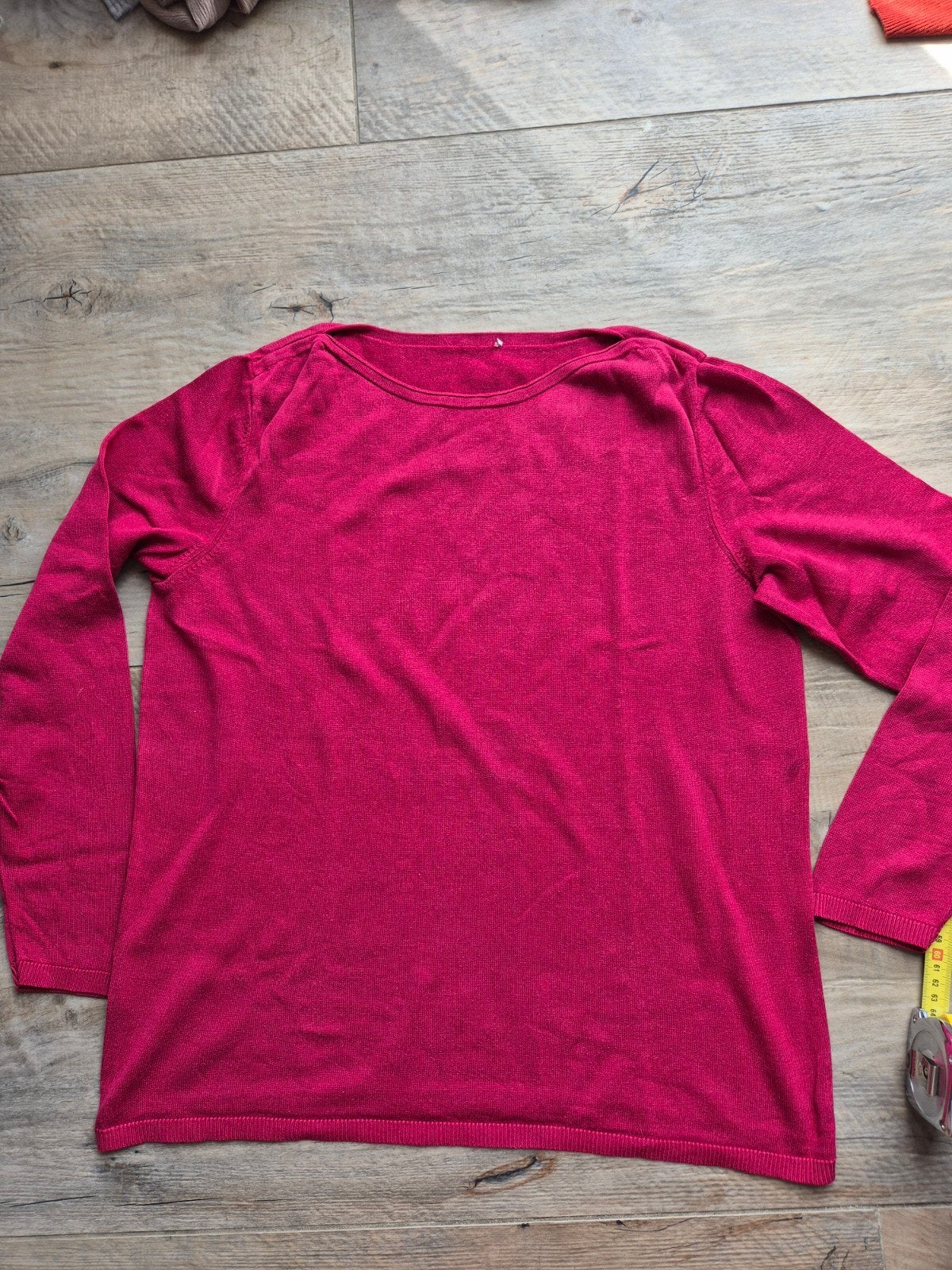 Roze/ rode trui met lange mouwen, Kleding | Dames, Maat 38/40 (M), Ophalen of Verzenden, Onbekend, Roze