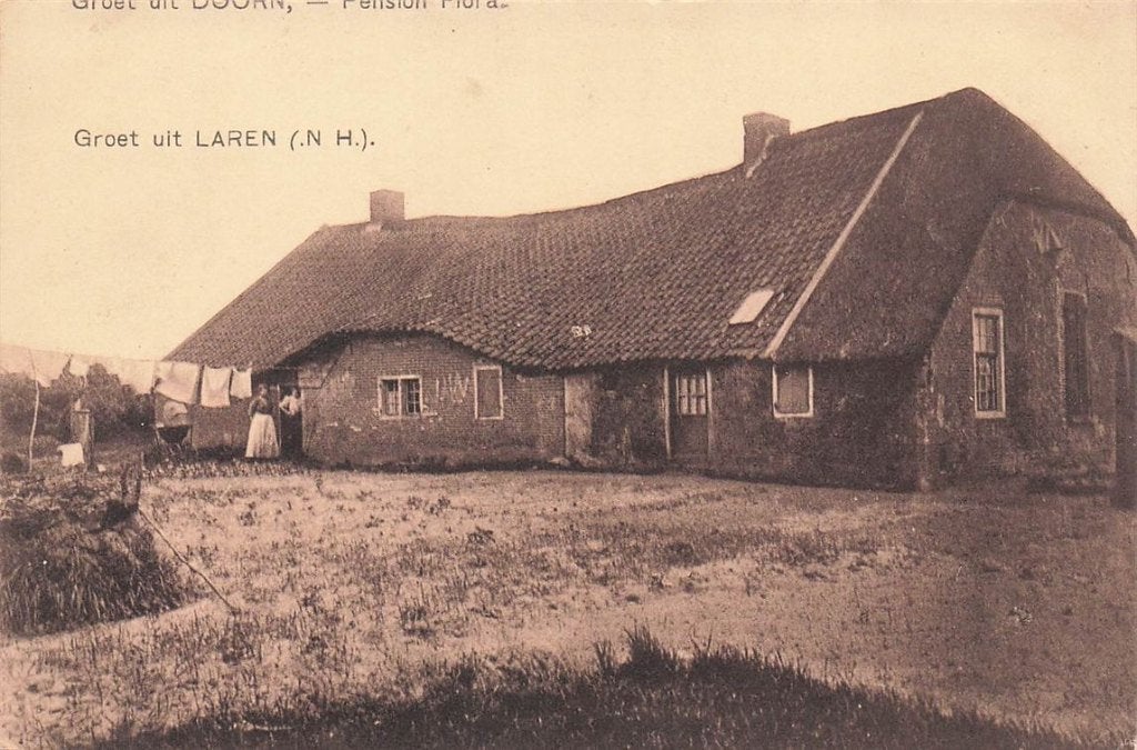 702-187-047 Groet Uit Laren (.N H.), Verzenden, Voor 1920, Noord-Holland
