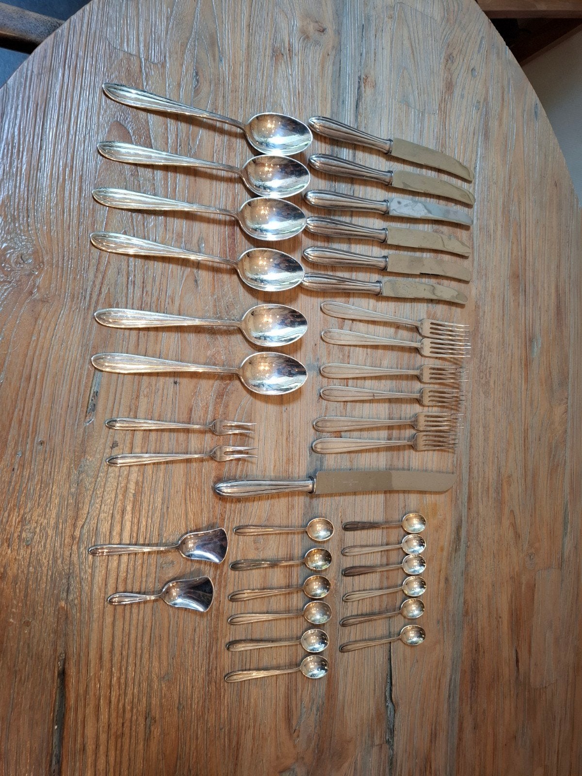 Keltum bestek set 6 delig, Ophalen of Verzenden