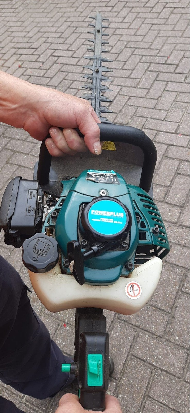 Heggenschaar op benzine, Tuin en Terras, Bladblazers, Ophalen, Benzine