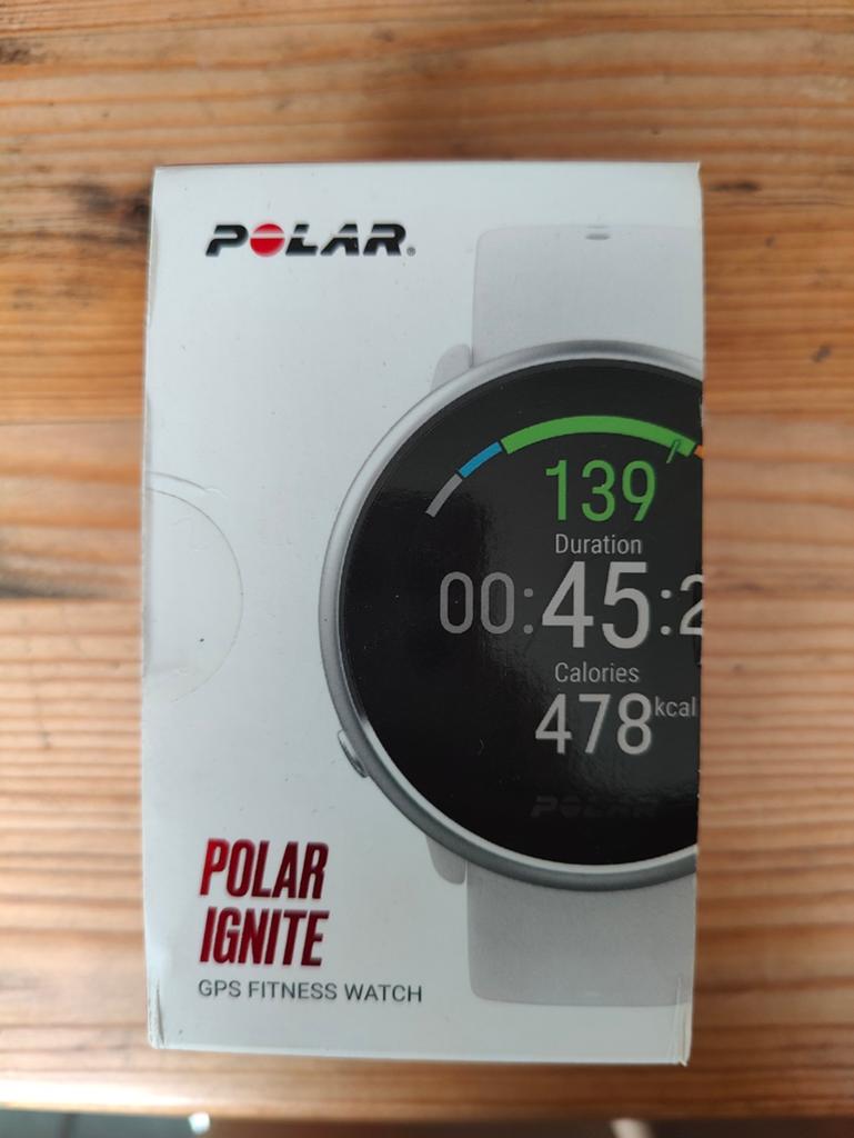 Polar Ignite met wit bandje, Afstand, Wit, Ophalen of Verzenden, Polar