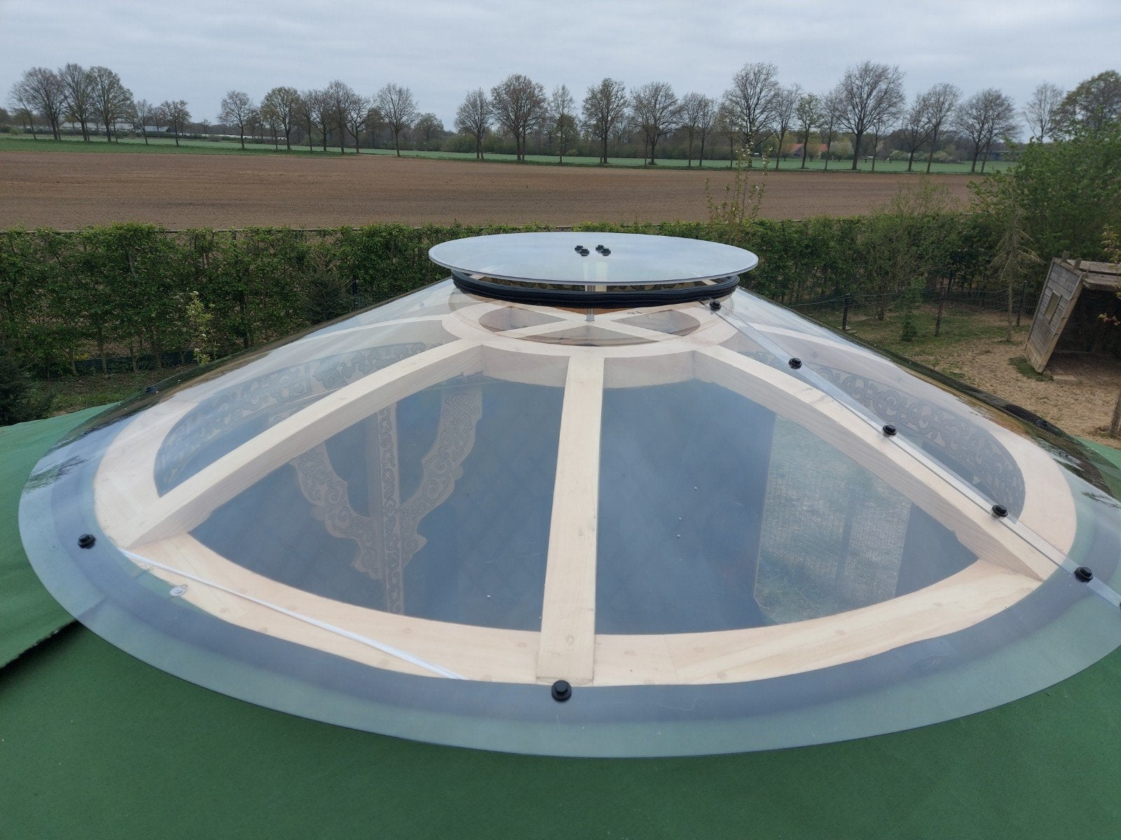 Koepel / dome voor yurt, Ophalen, Nieuw