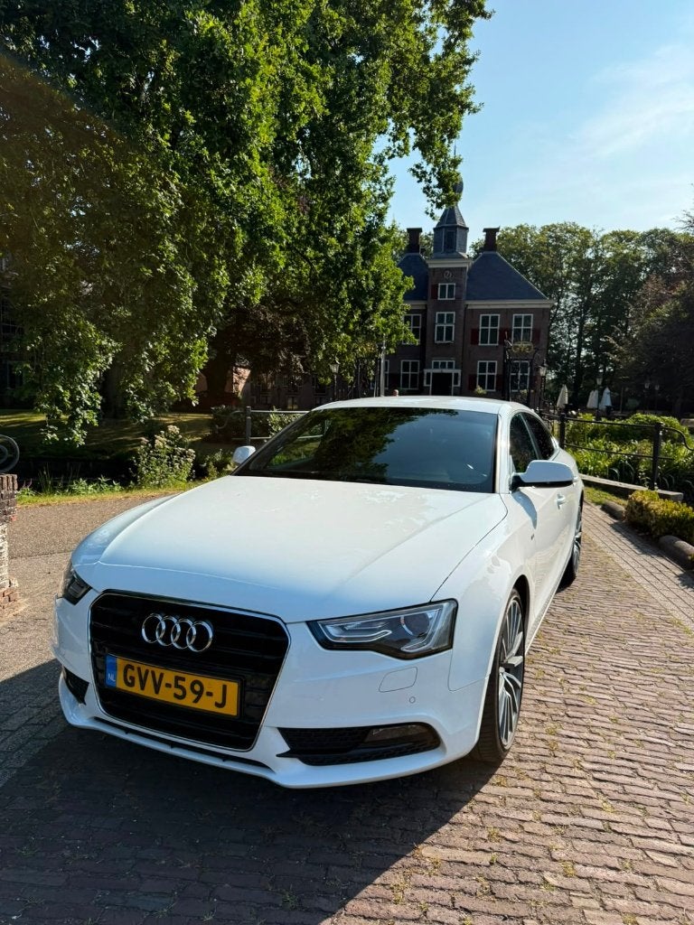Audi A5 1.8 Tfsi 125KW Sportback M-tr 2012 Wit, Auto's, Audi, Euro 5, Zwart, 4 cilinders, 4 stoelen